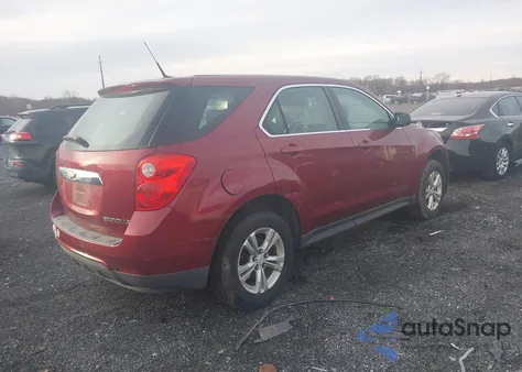 2010 Chevrolet Equinox Ls z USA, uszkodzony, nr VIN 2CNALBEW6A6350340
